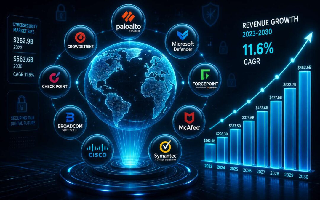See top cyber security companies by revenue